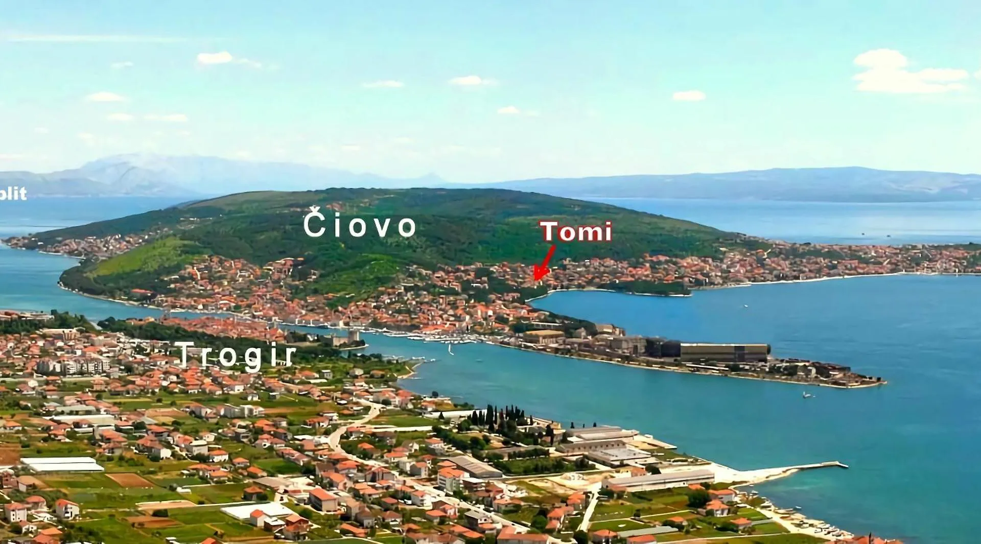 Apartmani Tomi Ciovo Trogir Kroatien